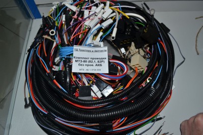 Комплект эл. провод МТЗ-82 без АКБ щит с/о колодки