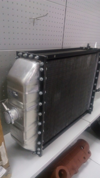 Радиатор в сб. (МТЗ-1221) 5-и ряд. алюм.