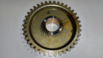 Шестерня вала пониженных передач 38зуб.