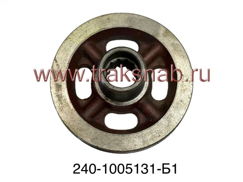 Шкив коленвала Д-240 (1 ручей шлицевой) — 4