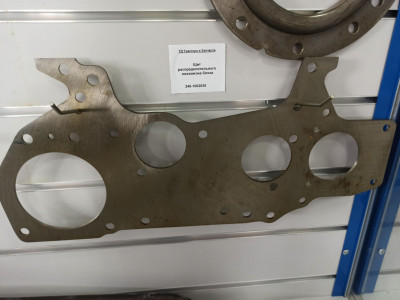 Щит распределительного механизма блока